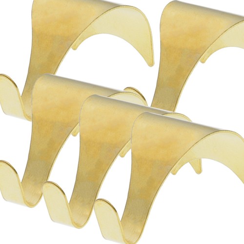 Brass picture moulding hooks - moulding,