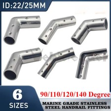 Clamp Handrail Scaffold System Connectors Pipe Tube Hand Railings Elbow Fittings