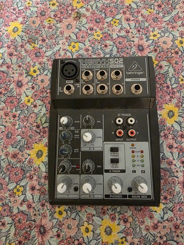 Behringer 802 xenyx input - xenyx, 8-input