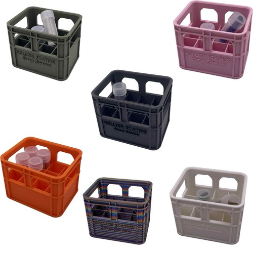 Glass filter tip - glass, crate