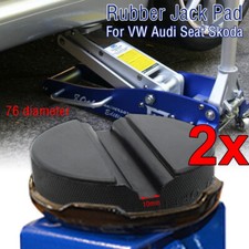 2PCS For VW Audi Skoda Jacking Jack Pad Lift Weld Adapter Frame Protector NEW UK