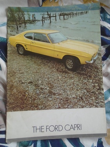 Ford capri brochure mar 1973 - mar,