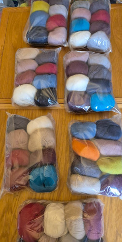 50g balls rowan fine - 8, lace
