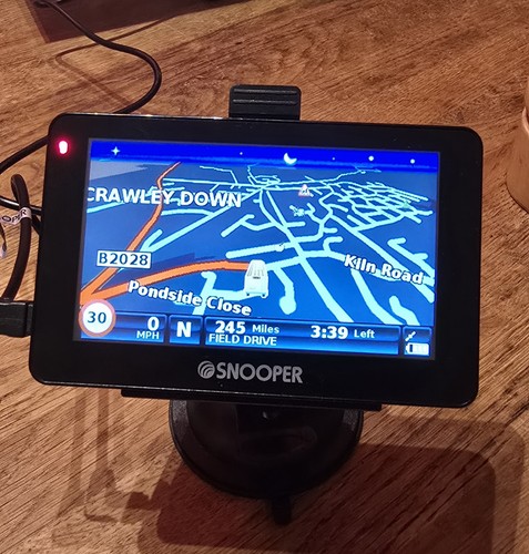 Snooper s2500 sat nav - s2500, includes