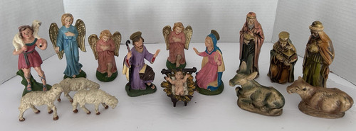 Vtg christmas nativity - vtg.,