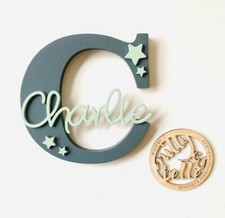 Personalised painted wooden