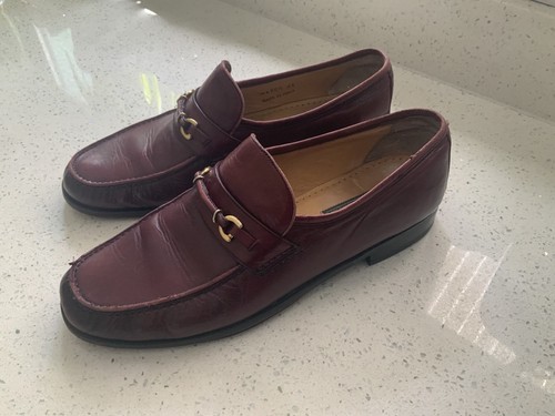 Loake marco burgundy loafers - marco,