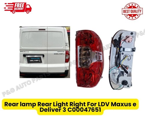 Rear lamp light - lamp, for