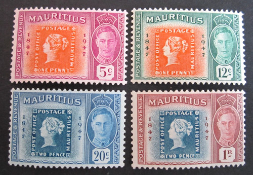 Mauritius george 1948 - george,