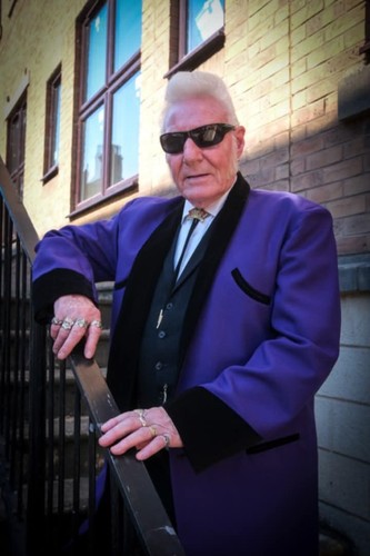 Teddyboy drape jacket - drape,