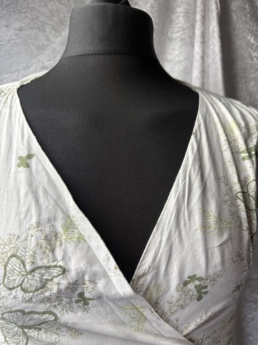 Emily fin white - white, print