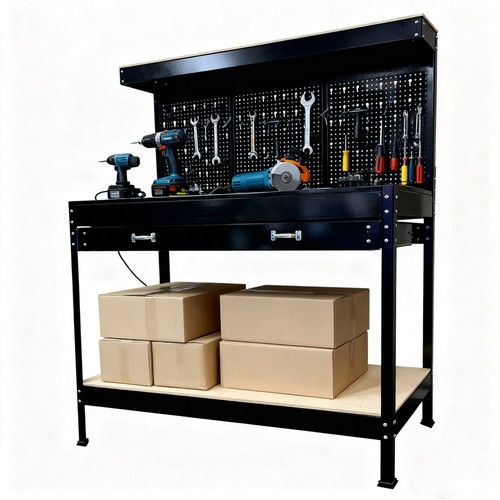 Garage storage workbench metal - storage,