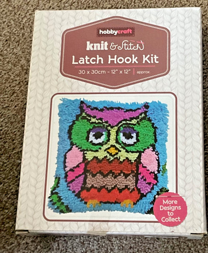 Hobbycraft latch hook kit - hook,