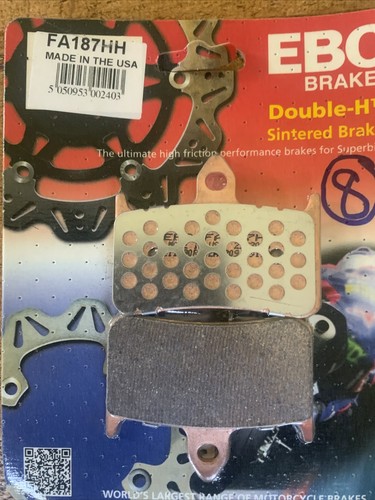 Fa187hh ebc sintered brake - fa187hh,