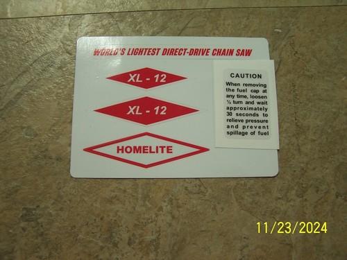 Vintage homelite chainsaw - homelite,