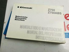 Kawasaki Z750 Z 750 ABS ZR750L9/M9 Manual Owners Manual A9319