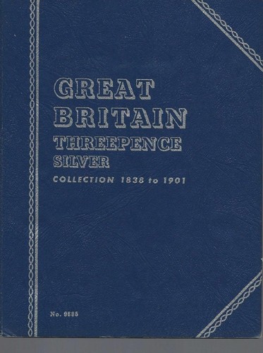 Three pence whitman coin - three,