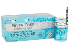 Fever-Tree Light Mediterranean Tonic Water 8 x 150ml | UK Free And Fast Dispatch