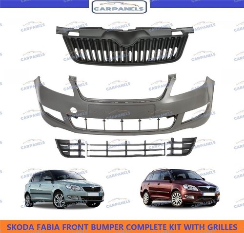Skoda fabia front - skoda, bumper