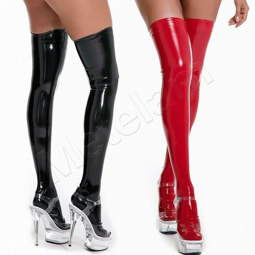 Women wetlook pvc - pvc, leather