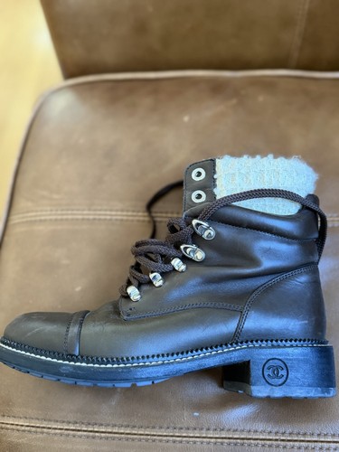 Chanel brown leather - chanel,