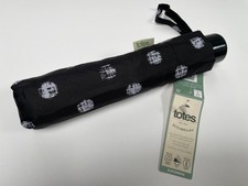 TOTES Supermini Black Umbrella