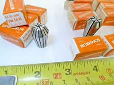 SCHAUBLIN LATHE COLLETS E16 and ES16 Various in Boxes (SINGLE COLLET PURCHASE)