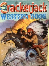 The Crackerjack Western Book Vintage Annual Hardback 1950's/60's Era