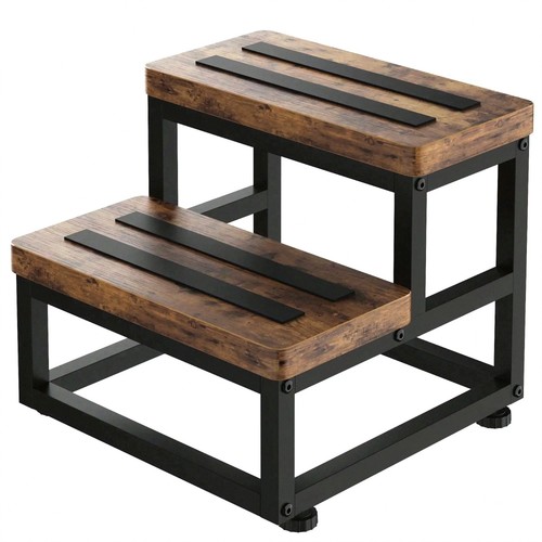 Step wooden - wooden, stool