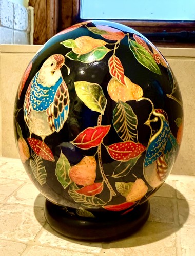 Vintage decoupage ostrich - vintage,