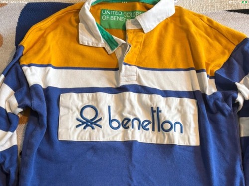Benetton rugby shirt small - benetton,