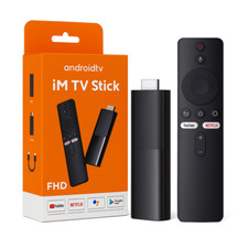TV Stick Android 4K Ultra HD WiFi Mini Box con Telecomando 16GB RAM I96