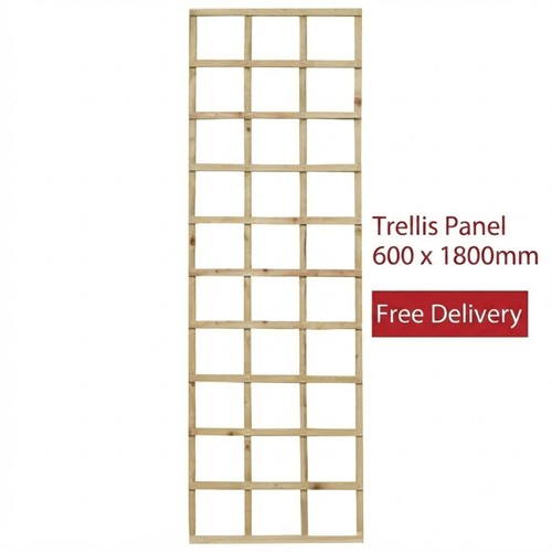 Wooden garden trellis fence - trellis,