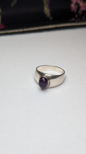 Vintage sterling silver purple - sterling,