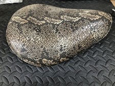 Snakeskin Chopper Solo Seat -