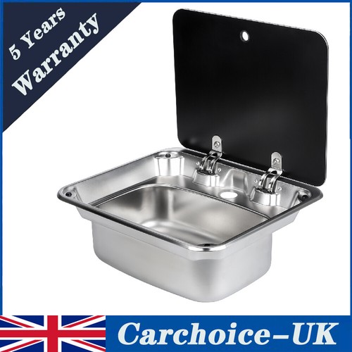 Sink with tempered - tempered, glass