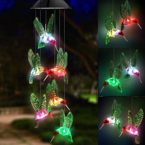 Solar wind chimes light - solar,