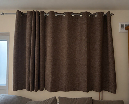 Dunelm mill brown eyelet - dunelm,