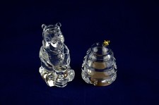 Lenox Disney Crystal Winnie the Pooh & Honey Pot Salt / Pepper Pots - Perfect