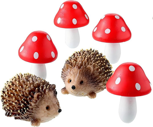 Mushroom and hedgehog - mushroom,