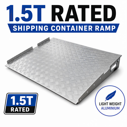 Shipping container ramp - container,