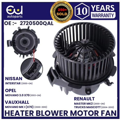 Heater blower motor for - heater,