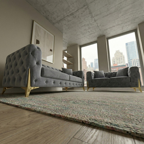 Luxury grey seater - luxury, 3+2