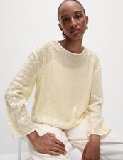 Marks & Spencer Womens Gold Long sleeved Women Blouse - M&S