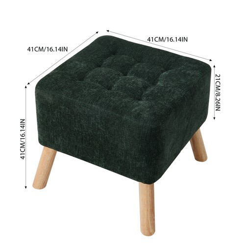 Modern square footstool - modern,
