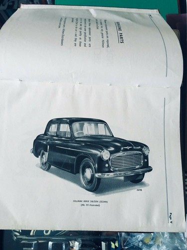 Hillman minx special - hillman,