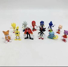12Pcs Set Sonic The Hedgehog