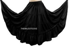 TMS Black 4 Tier Skirt Belly