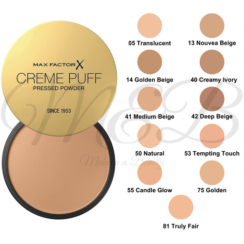 Max factor creme puff pressed - puff,
