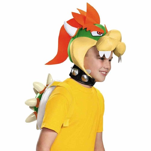 Bowser kit headpiece - bowser, shell